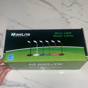 Max lite Slim Led Green Desk Lamp home decor